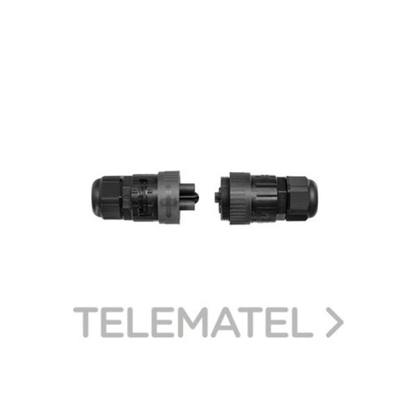 TEKOX WP3/H Conector aéreo H 2P+T 0,5-2,5mm² IP68