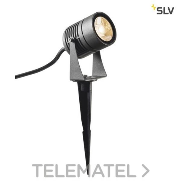 SLV 1002201 Proyector exterior LED SPIKE antracita 3000K 40° IP55