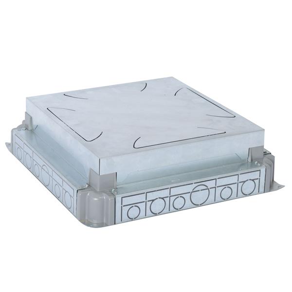 LEGRAND 088092 Cubeta autoajustable 16/24m para caja suelo rectangular y sin marco suelos pavimento