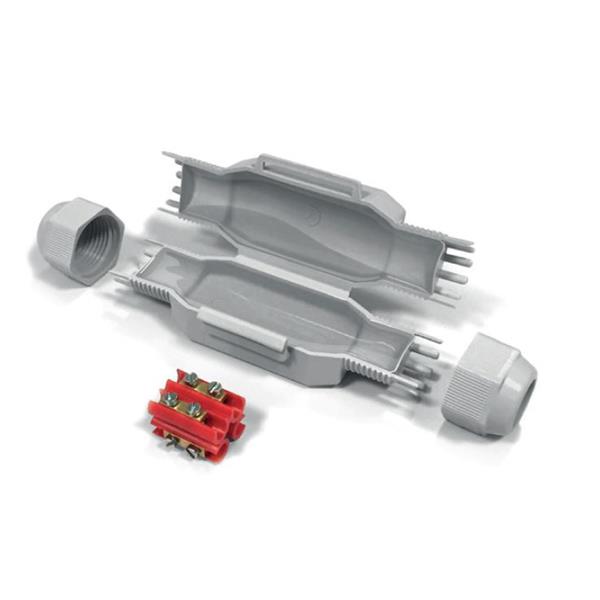 RAYTECH DINO Mini torpedo con gel DINO IP68 con conector 4x4mm gris (Blister 1u)