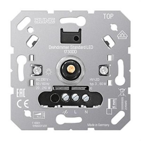 JUNG 1730DD Standard rotary dimmer led