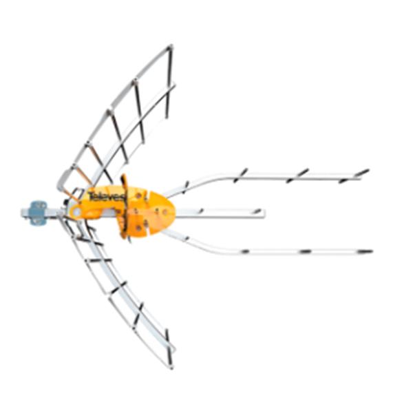 TELEVES 148922 Antena serie ELLIPSE UHF (C21-48) + alimentación colectivo