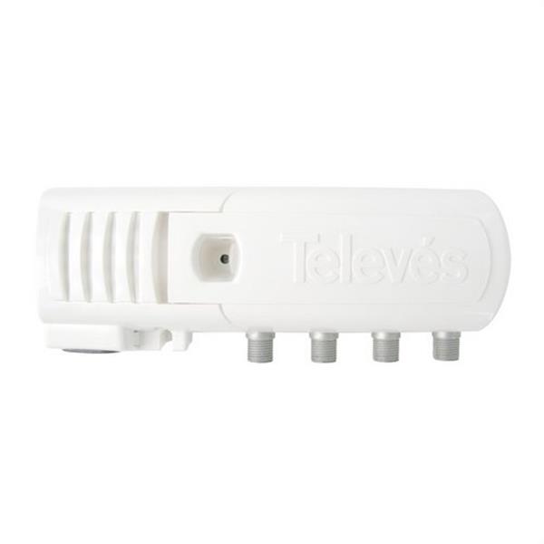 TELEVES 552220 Amplificador vivienda 2S+TV F 47...694MHz G20dB Vs106