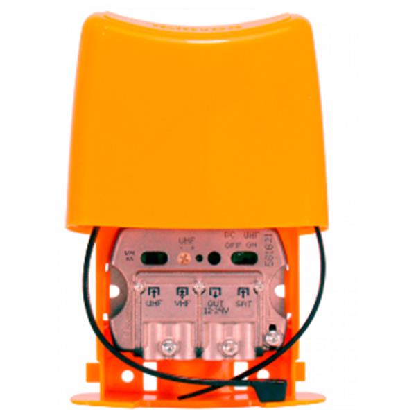 TELEVES 561621 Amplificador de mástil 12..24V 3E/1S U-Vmix-FImix USOS