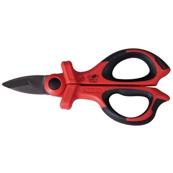 HAUPA 200201 Tijera para electricista especial VDE 160mm 70mm2 1000V