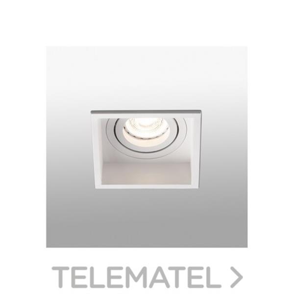 FARO 40120 Empotrable HYDE cuadrado orientable GU10 8W blanco