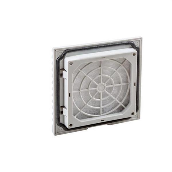 IDE RF93 Rejilla con filtro 116,5x116,5x22mm dimensión de corte 93x93mm