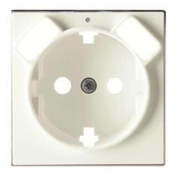 NIESSEN 8588.3 BL Tapa base Schuko + doble cargador USB Sky Niessen blanco soft