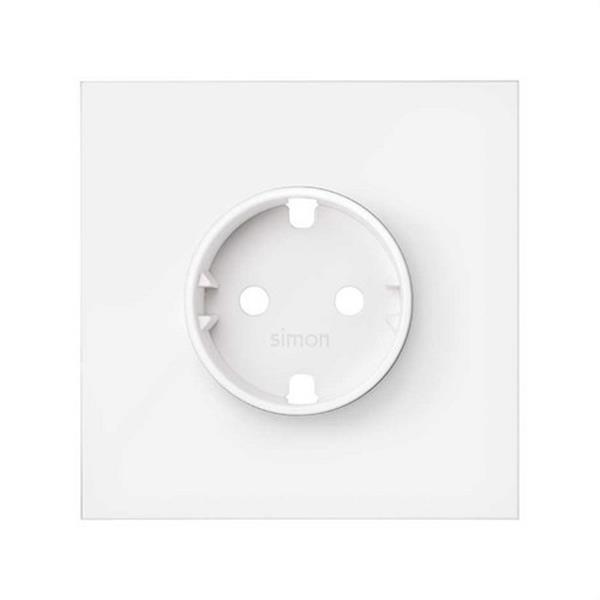 SIMON 10020105-230 Kit frontal SIMON 100 con 1 elemento+1 base blanco mate