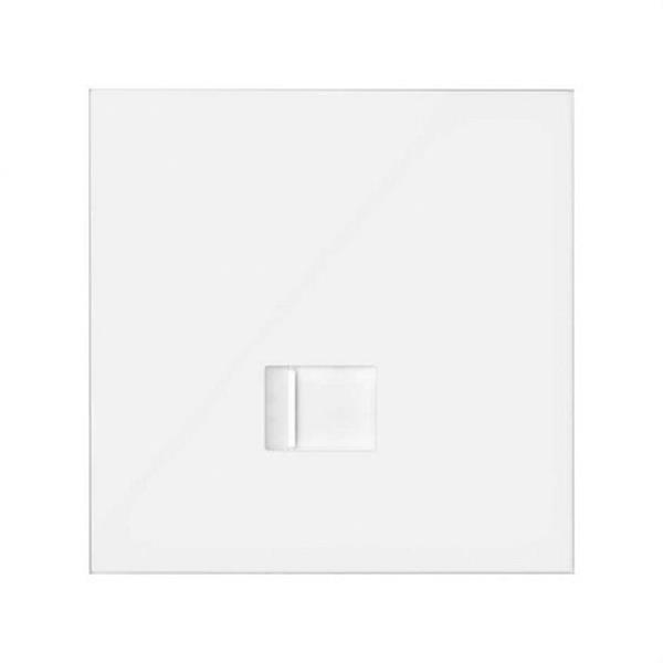 SIMON 10020106-230 Kit frontal SIMON 100 con 1 elemento+1 toma RJ45 blanco mate
