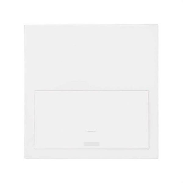 SIMON 10020112-230 Kit frontal SIMON 100 con 1 elemento interruptor IO SIMON blanco mate