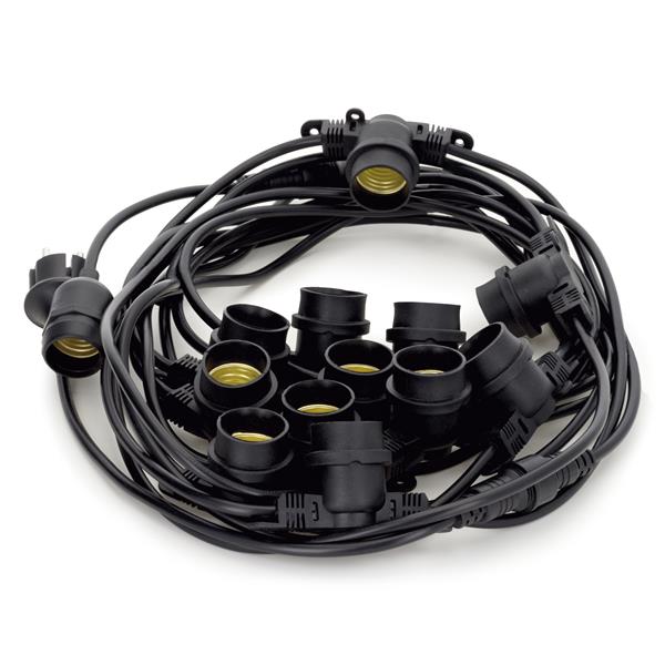 DOPO 858A-G05X1B-02 Suspensión decorativa PORTOFINO IP65 negro