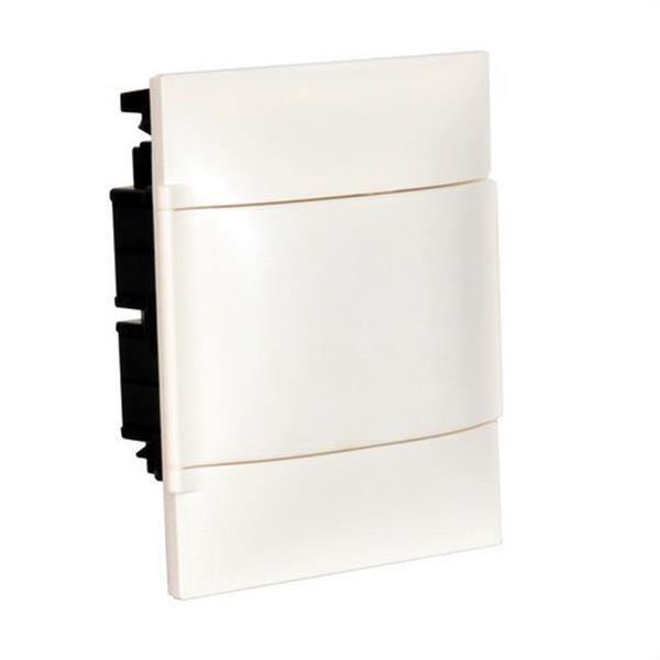LEGRAND 134068 Caja empotrar Practibox S puerta lisa 1x8 filas para tabiques prefabricados