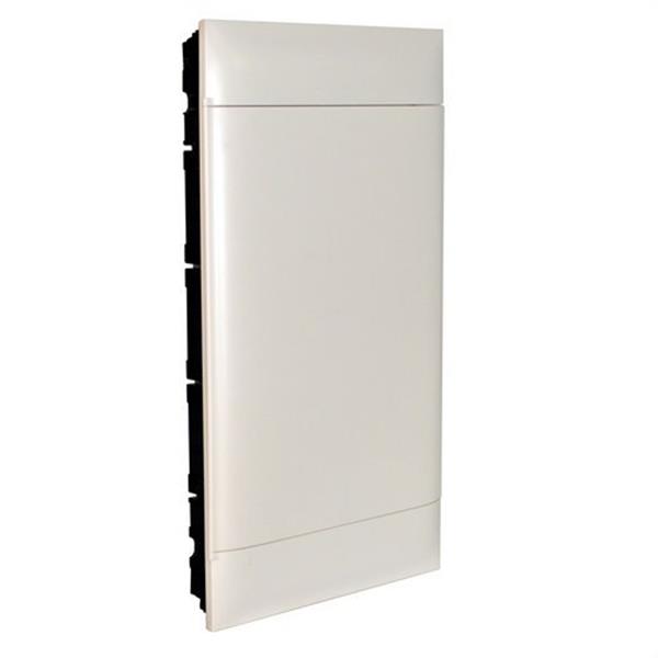 LEGRAND 135043 Caja empotrar Practibox S puerta lisa 3x12 filas para tabiques prefabricados