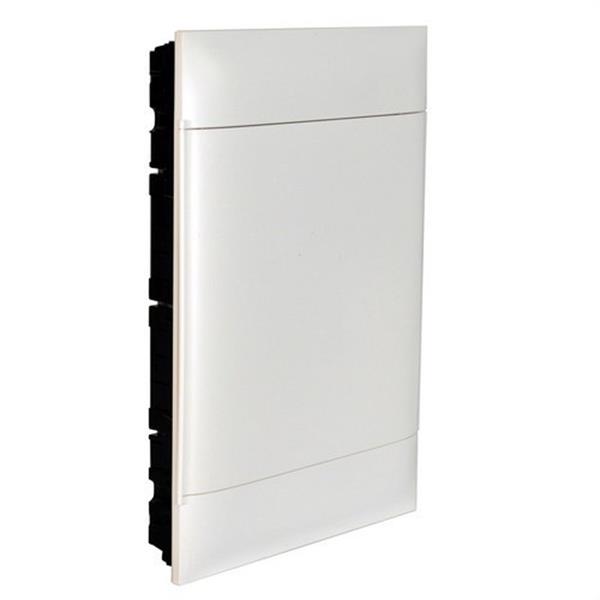 LEGRAND 137068 Caja empotrar Practibox S puerta lisa 3x18 filas para tabiques prefabricados