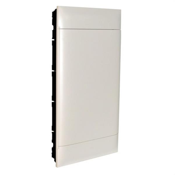 LEGRAND 137069 Caja empotrar Practibox S puerta lisa 4x18 filas para tabiques prefabricados