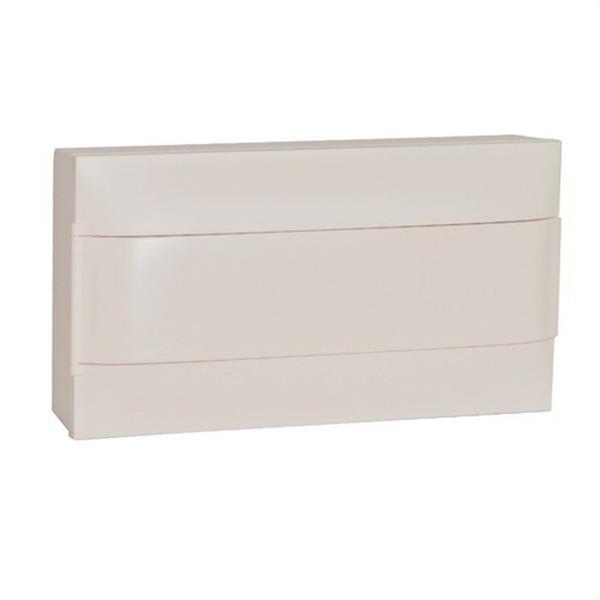 LEGRAND 137126 Caja superficie Practibox S puerta lisa 1x18 filas