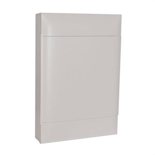 LEGRAND 137128 Caja superficie Practibox S puerta lisa 3x18 filas
