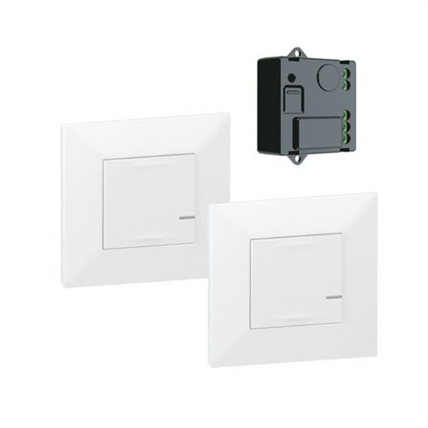 LEGRAND 741820 Micrófono ICR+2xconmutadores WL luminoso blanco
