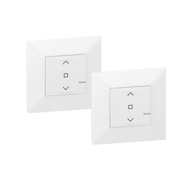 LEGRAND 741826 Interruptor+conmutador VALENA NEXT W/NETATMOWL persiana blanco