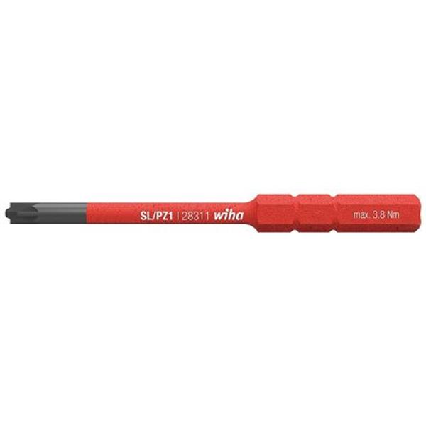 WIHA 34586 Punta bit SlimBit 2831122 Pozidriv PZ2x75mm electric
