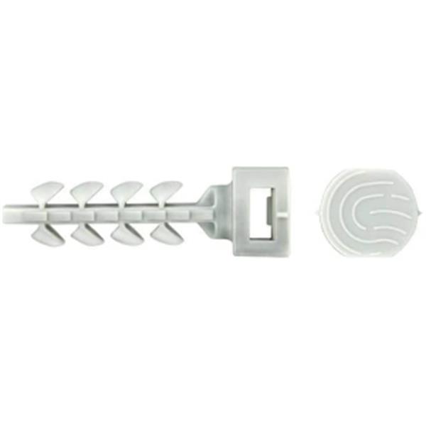 CELO 96EXPIFS Taco de golpe para bridas Insertfix cabeza grande 6 gris bote plástico 250 unidades