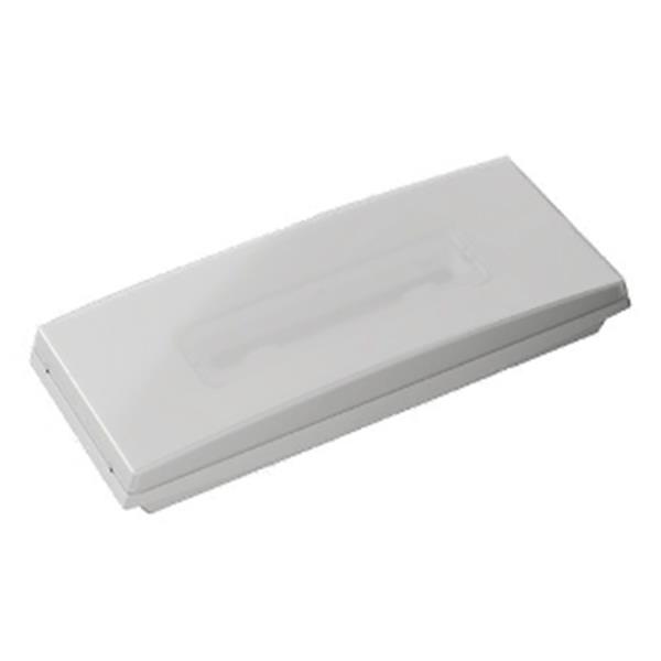 NORMALUX GA-150L Luminaria emergencia GS 170lm 252x100x40mm IP44 batería Ni-Cd 3,6V/600mAh blanco