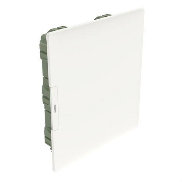 LEGRAND 401713 Caja modular empotrar 2 filas 12 módulos PRACTIBOX3 puerta blanca