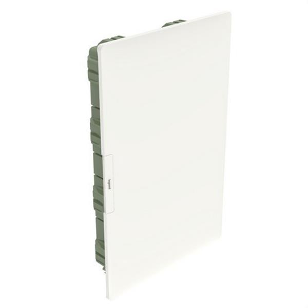 LEGRAND 401714 Caja modular empotrar 3 filas 12 módulos PRACTIBOX3 puerta blanca