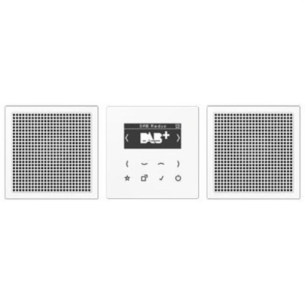 JUNG DABLS2WW Smart radio DAB+kit estéreo 2 altavoces blanco alpino