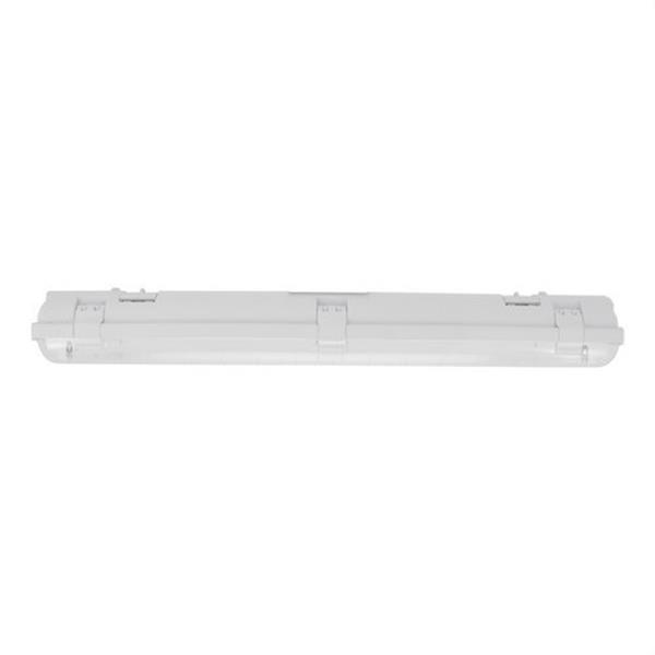 PRILUX 469876 Pantalla estanca BERLIN ECO LED 2x1500mm 1EXT C/POLAR gris claro