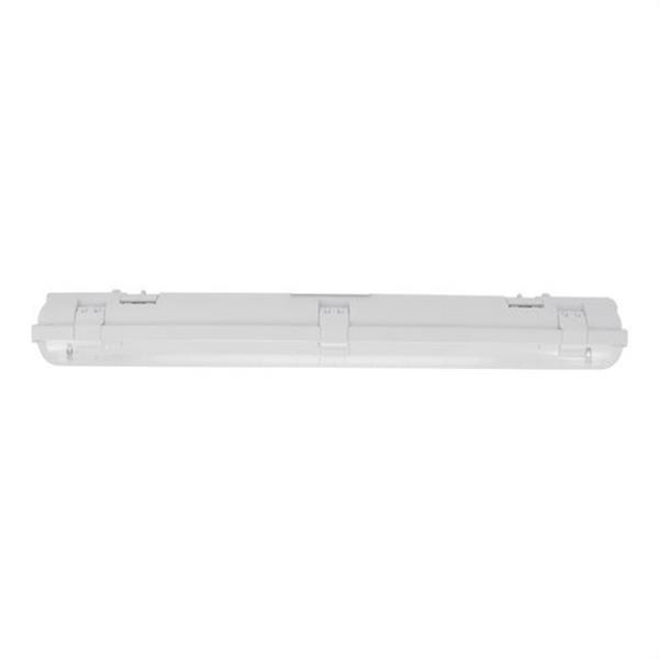 PRILUX 469883 Pantalla estanca BERLIN ECO LED 1x600mm 1EXT S/POLAR gris claro