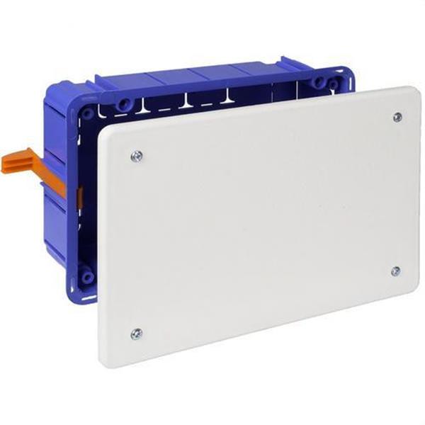 SOLERA 5363GW Caja de conexión 170x112x47mm tapa con tornillos para tabique hueco