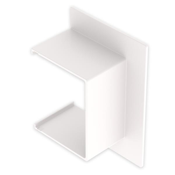 UNEX 31622-02 Pasamuros recto U23X 60x75 cubre y protege los tubos blanco RAL9010