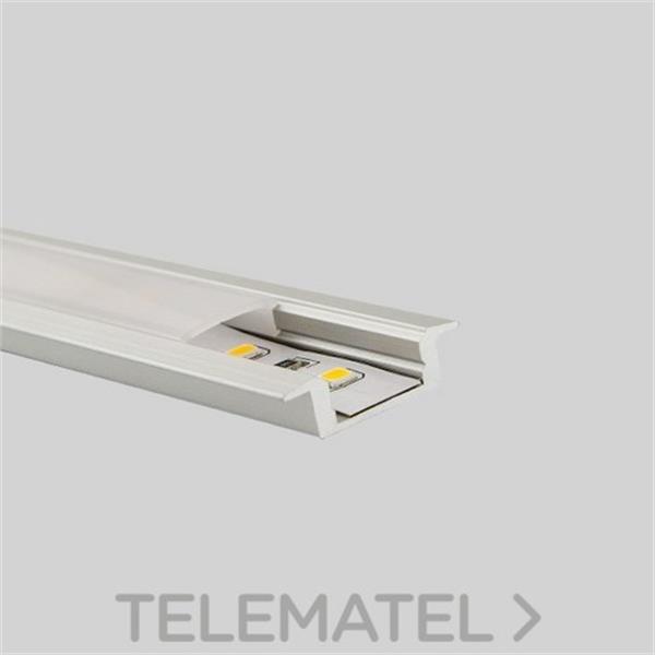MASLIGHTING 184277 Tira 2 Mts. PERFIL ALUM. EMP. C/DIF. 25x15x12,2mm + ACCESORIOS DE MONTAJE+TAPAS FINALES.