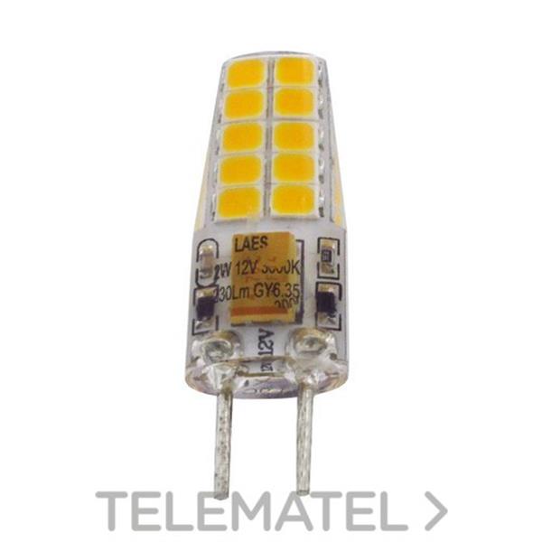 LAES 991369 Lámpara BI PIN LED claro GY6,35 3000K 12V 2W