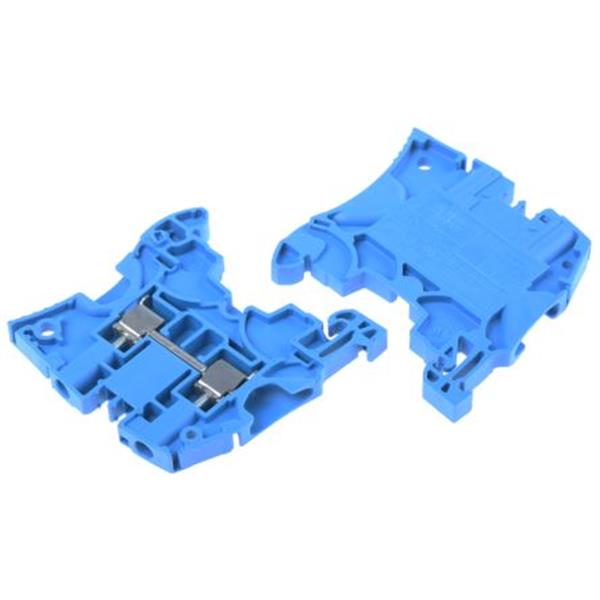 ENTRELEC 1SNK505020R0000 Borna de paso ZS4-BL azul