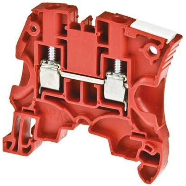 ENTRELEC 1SNK505062R0000 Borna de paso ZS4-RD roja