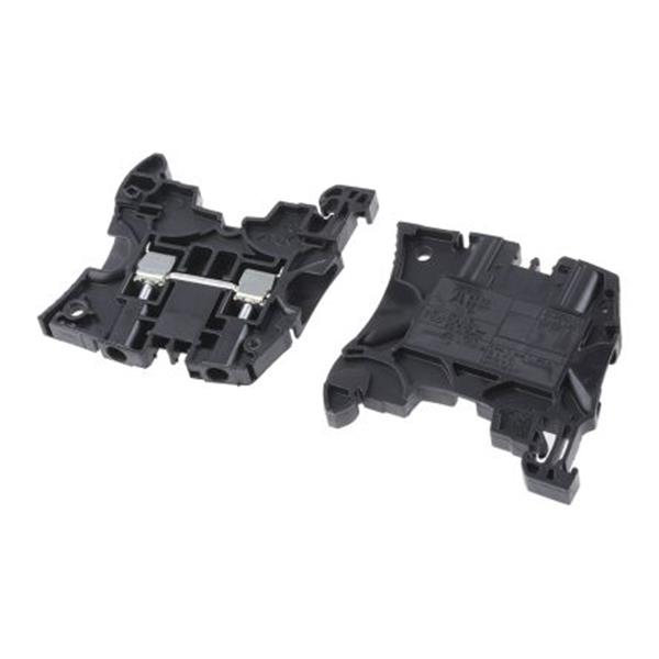 ENTRELEC 1SNK505066R0000 Borna de paso ZS4-BK negra