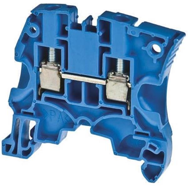 ENTRELEC 1SNK508020R0000 Borna de paso ZS10-BL azul