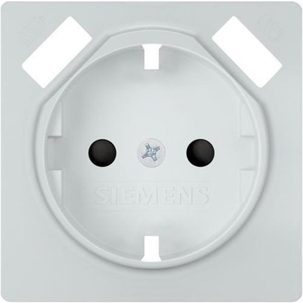 BJC 5UH10724WH30 Tapa base enchufe seguridad 2 USB serie Miro-line blanco polar
