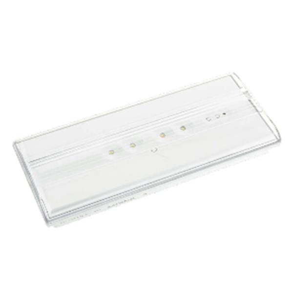 ZEMPER LDF9150X Luminaria de emergencia LED DIANA 6 FLAT Autotest 150lm NP 1h de autonomía (ZX)