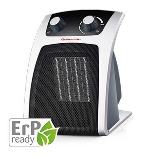 GABARRON 90212000 Calefactor termoventilador cerámico portátil TVC-1500 220-240V 750/1500W 23x18,8x17,1cm
