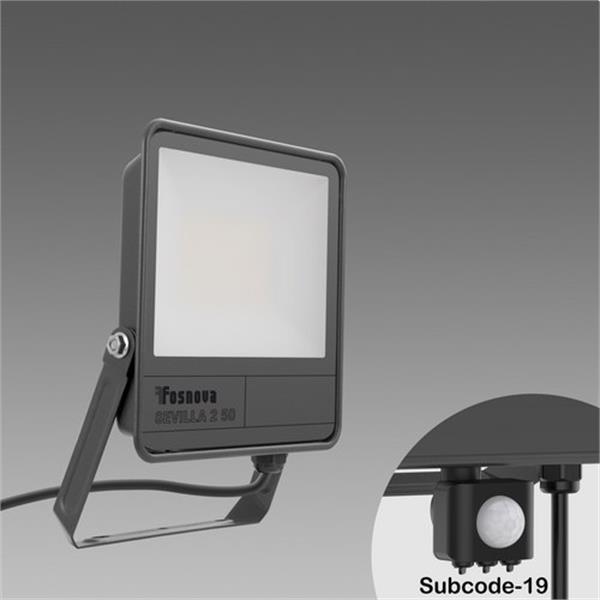 FOSNOVA 2241343300 Proyector SEVILLA 2 4134 LED 50W 6000K CELL negro
