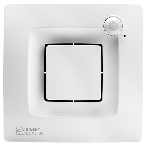 S & P 5210641000 Extractor de baño SILENT DUAL 200 220-240V 50/60Hz