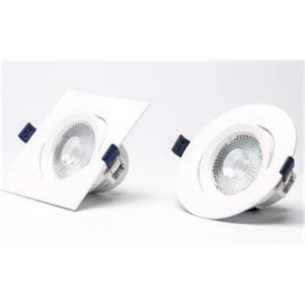 THREELINE MINIDLO12RBN45 Mini downlight orientable 12W Redondo Blanco neutro 45
