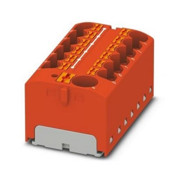 PHOENIX CONTACT 3273882 Bloque para distribución PTFIX 10/12X4 RD tensión nominal 450V 32A conexión push-in rojo