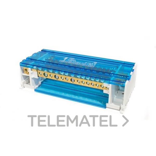 QRB 180042 Bloque repartidor tetrapolar E-1x35mm² S-11x6 + 1x25 + 2x35mm² 125A 690V