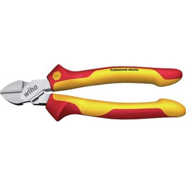 WIHA 43335 Alicates de corte diagonal Professional electric con DynamicJoint® 160mm 6 1/2"