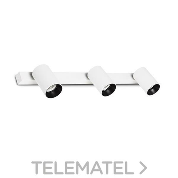 FARO 43744 Aplique STAN orientable blanco 3xGU10